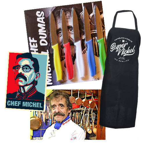 Ensemble 3 couteaux de chef – Chef Michel Dumas