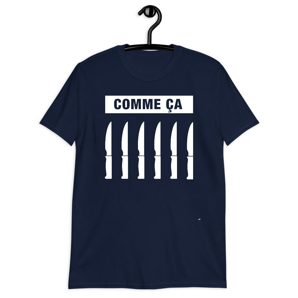T-shirt "Couteaux" Bleu