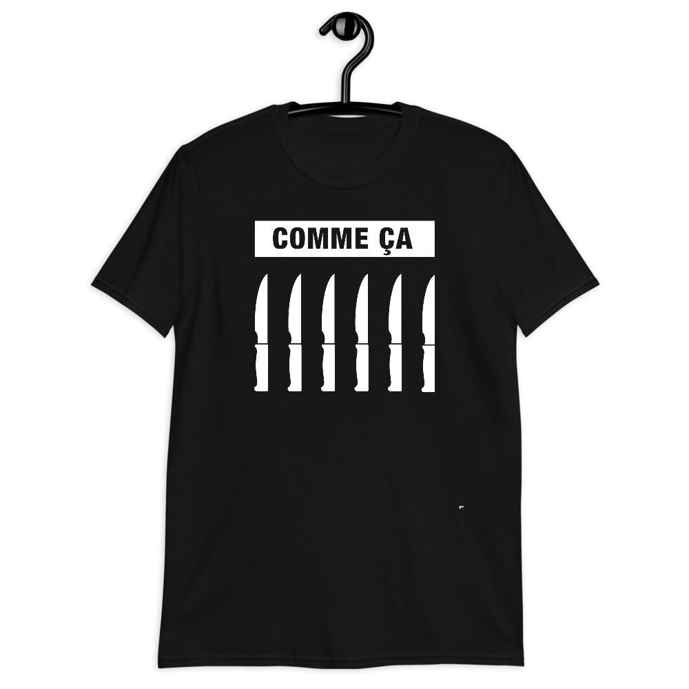T-shirt "Couteaux" Noir