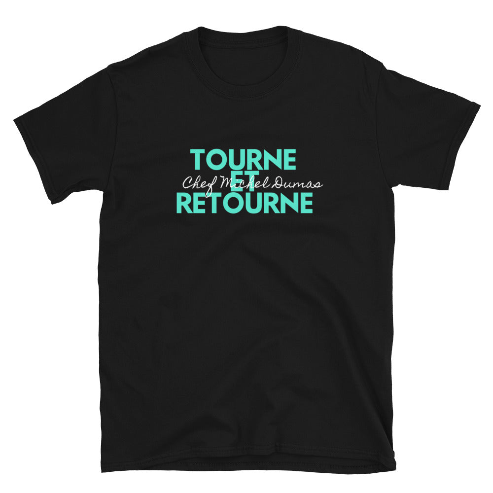 T-Shirt "Retourne" Noir