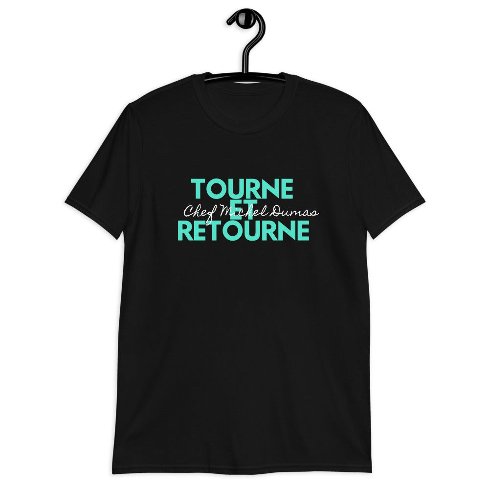 T-Shirt "Retourne" Noir