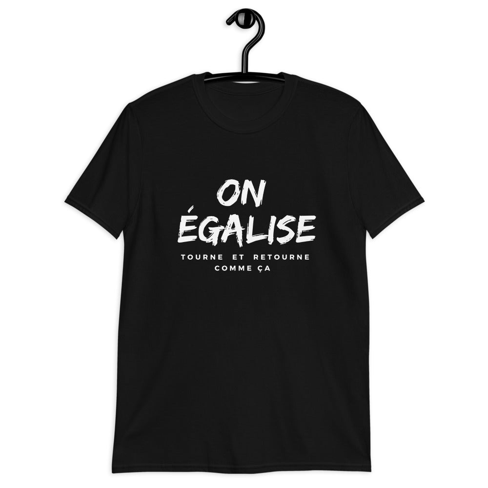 T-Shirt "On Égalise" Noir