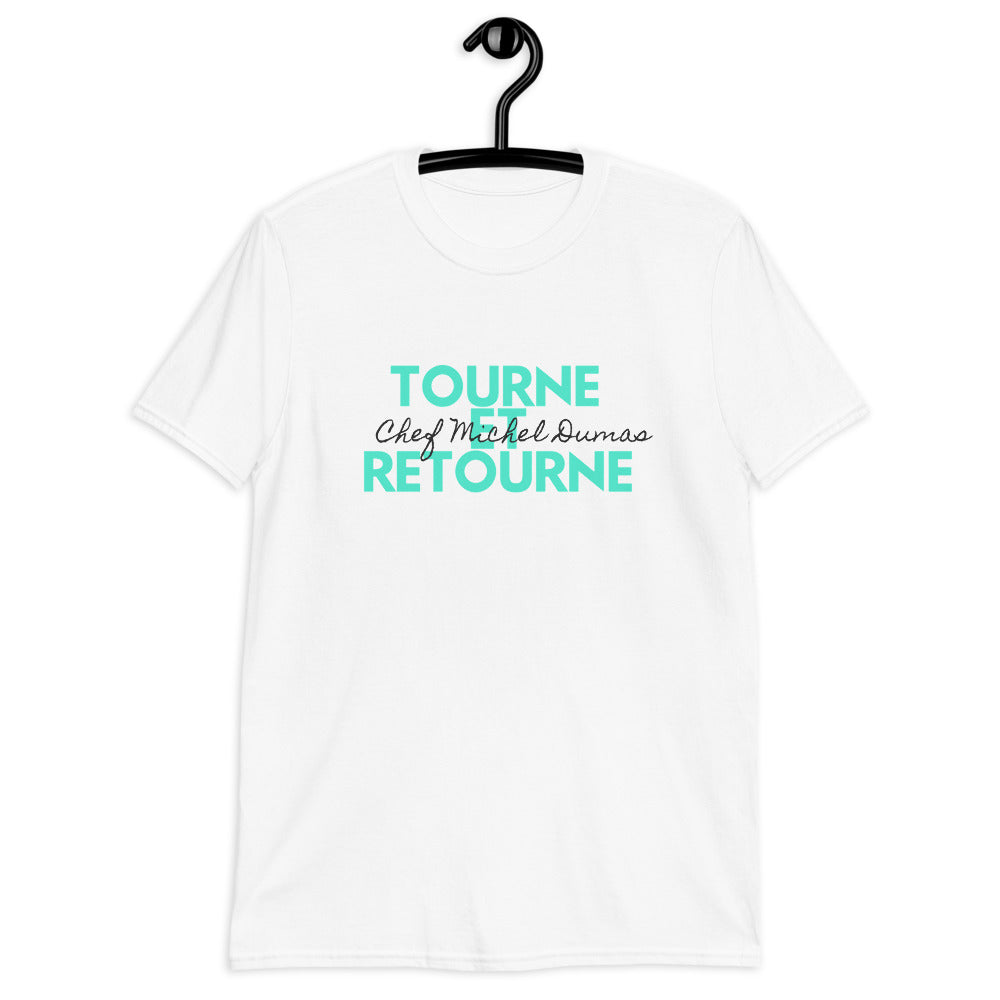 T-Shirt "Retourne" Blanc